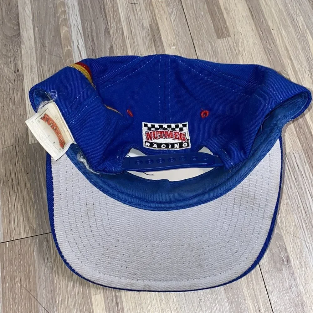 NASCAR hat vintage race Nutmeg cap 90s Blue Jeff Gordon #24 Snapback Cap color